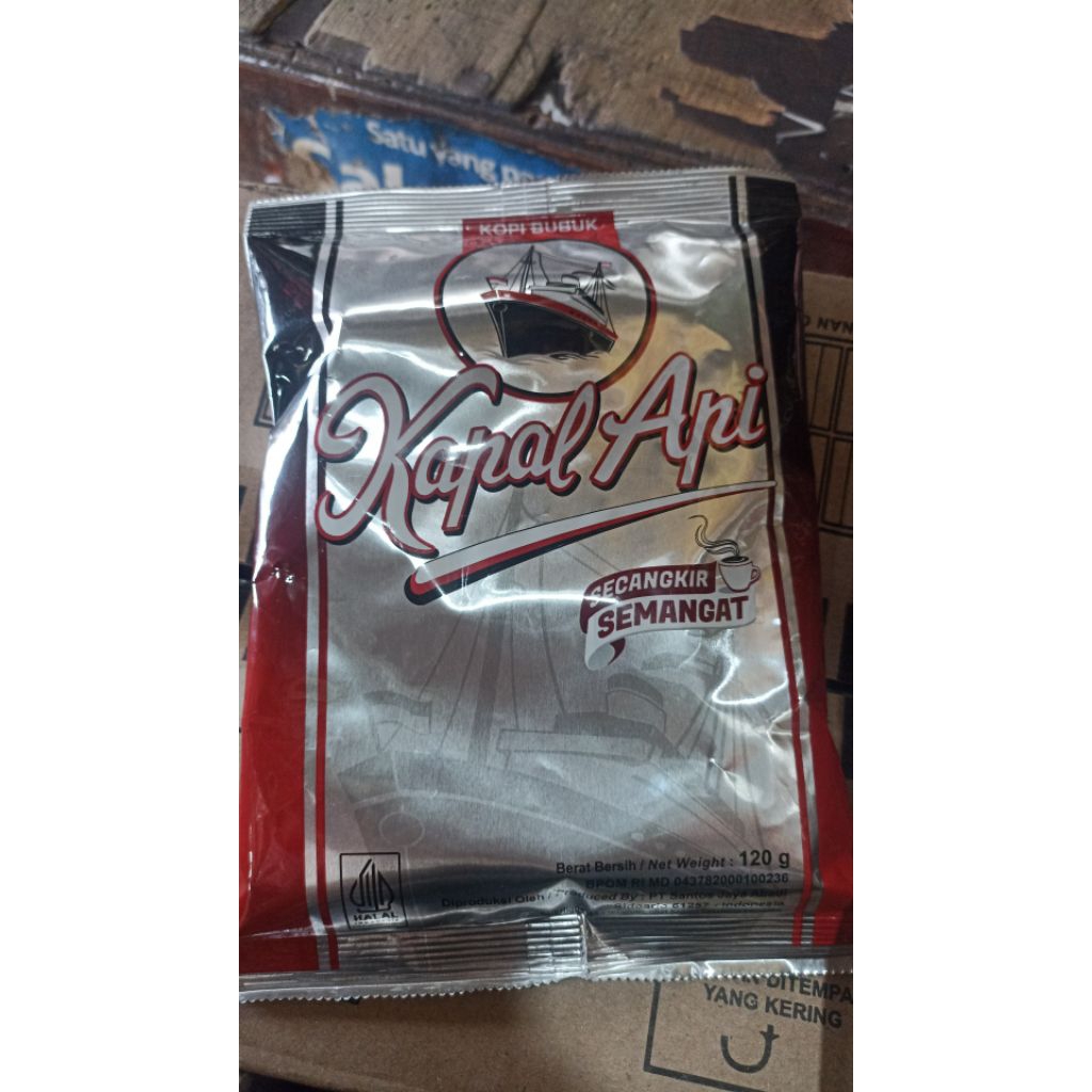kapal api silver 120 gram