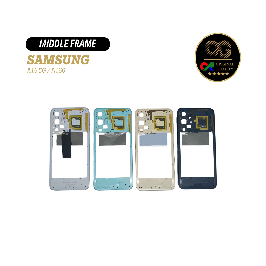 BEZZEL / BAZZEL / MIDDLE FRAME / TULANG TENGAH SAMSUNG A16 5G / A166