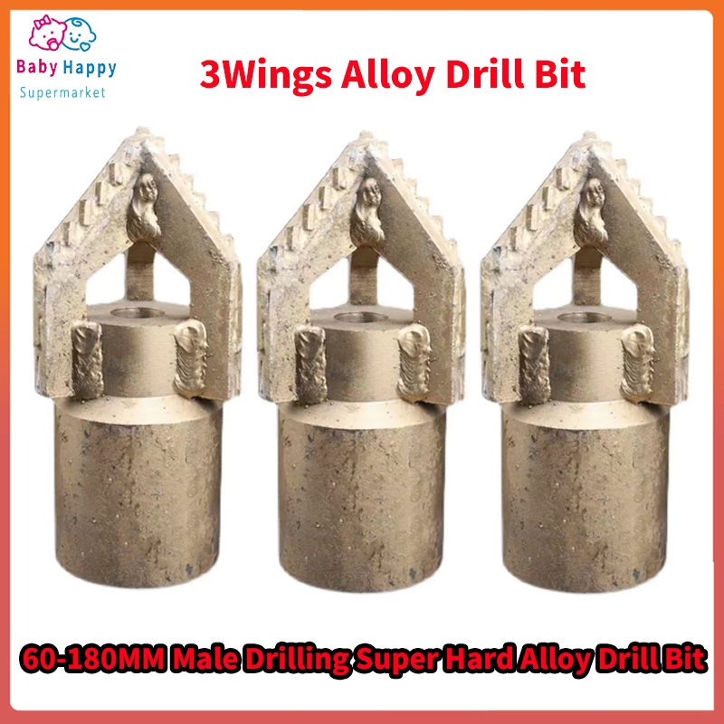 Mata Bor Paduan Super Keras 60-250MM untuk Pengeboran Tanah dan Air Sumur/Rig Pengeboran Listrik unt