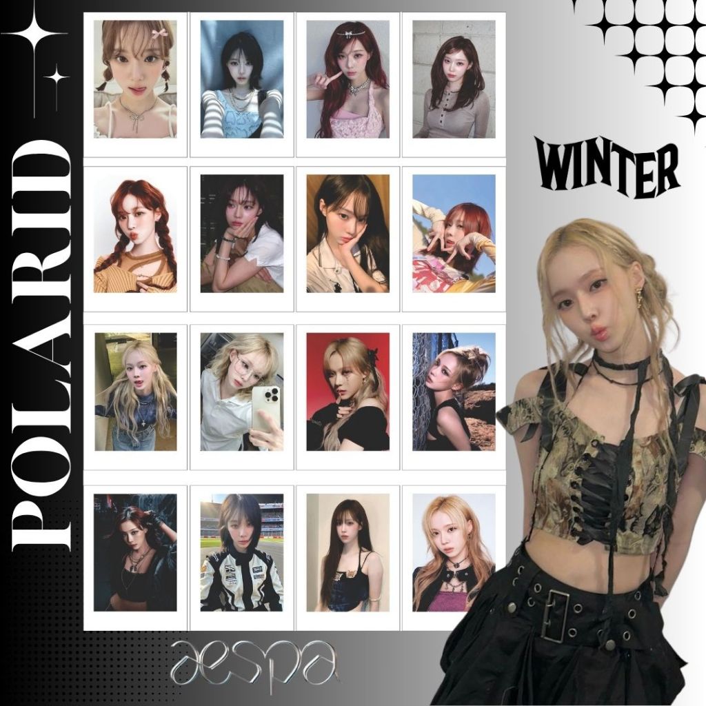 POLAROID KPOP AESPA [ WINTER ] ISI 16