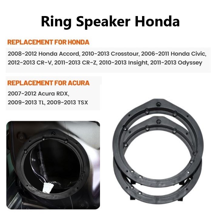 Frame ring speaker Honda - Adaptor Speaker Civic / Accord / CR-V / Acura
