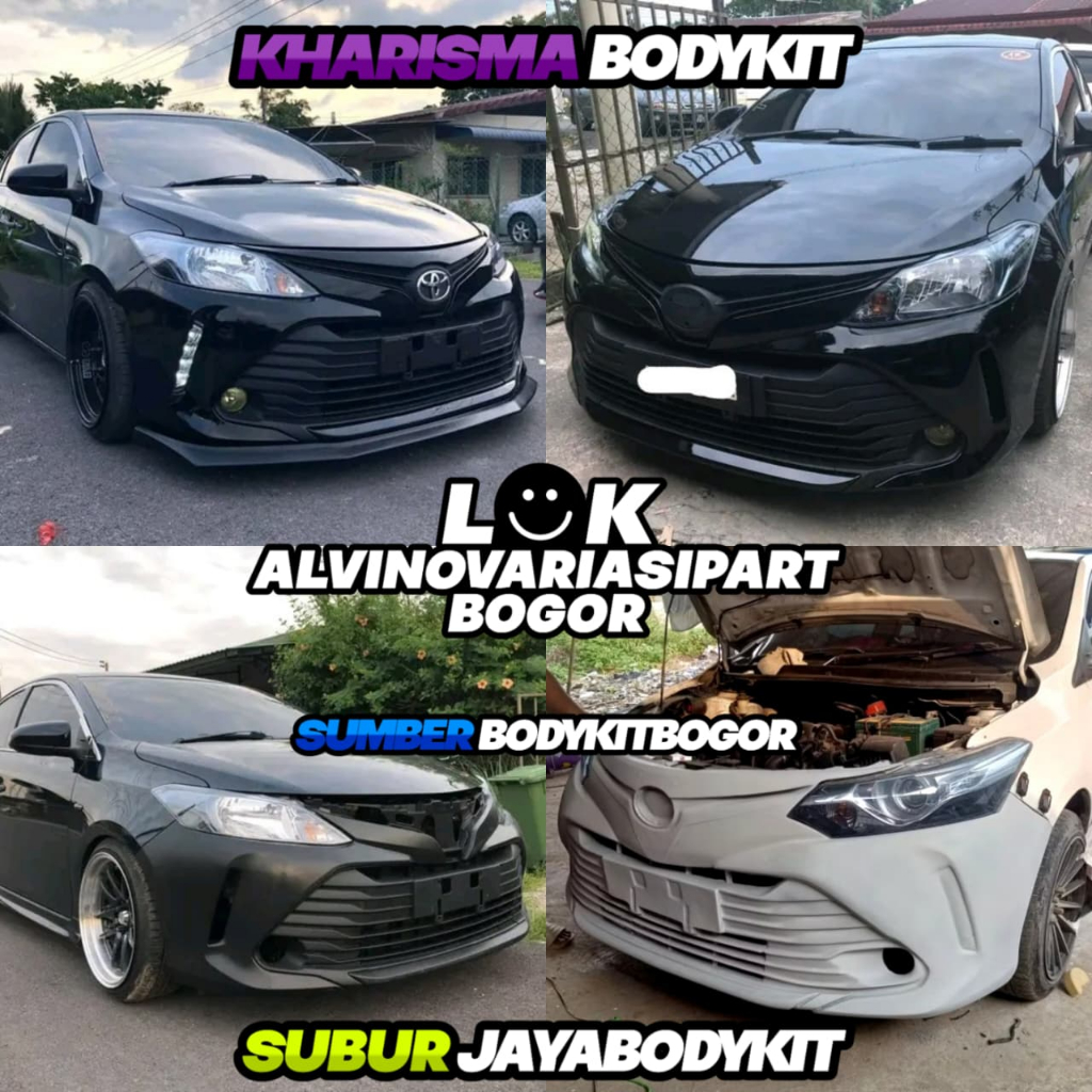 BEMPER DEPAN VIOS GEN 3 MODEL FACELIFT BUMPER DEPAN TOYOTA VIOS GEN 3 TAHUN 2013 - 2022 FACELIFT