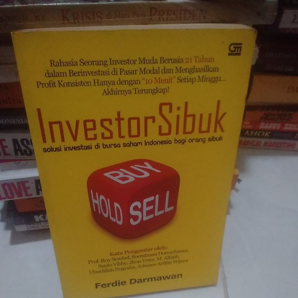 investor sibuk Ferdi Darmawan