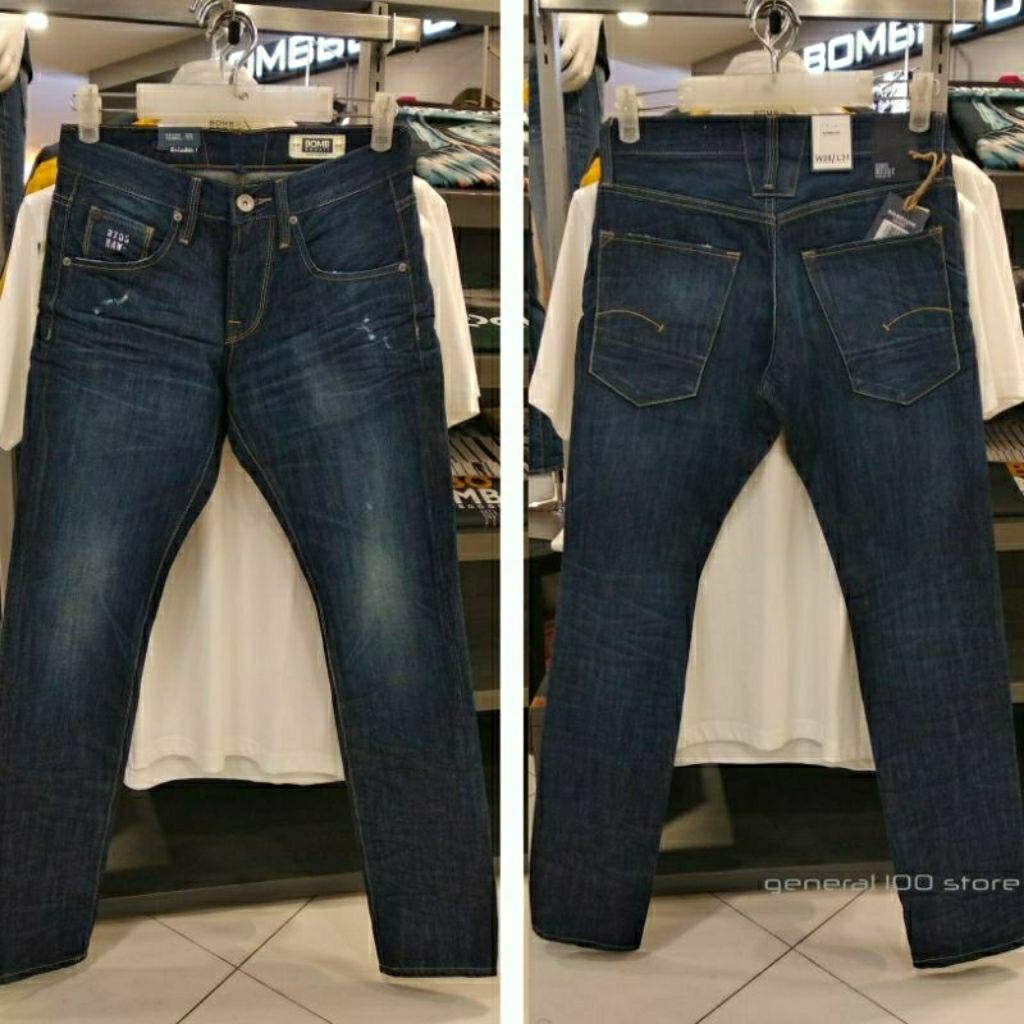 BOMBBOOGIE 100% ORIGINAL Celana Jeans Bombboogie Original Model Slim Fit