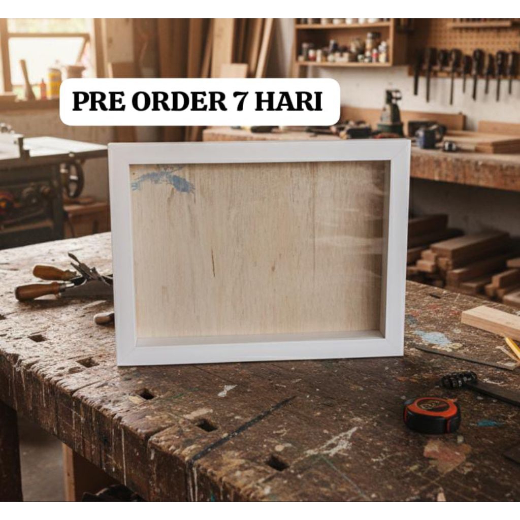 Bingkai 3d minimalis / Frame pigura minimalis 3d untuk mahar