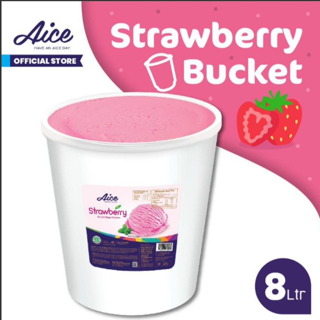 aice bucket series / ice cream aice ember 8 liter