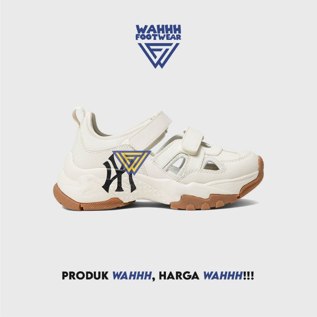 MLB Big Ball Chunky Mask 23ss Beige Black Gum