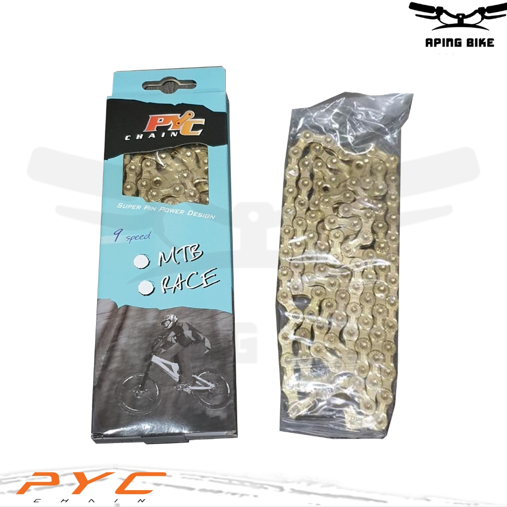 Rantai Sepeda 9 Speed PYC P9002 Rante Chain PYC P9002