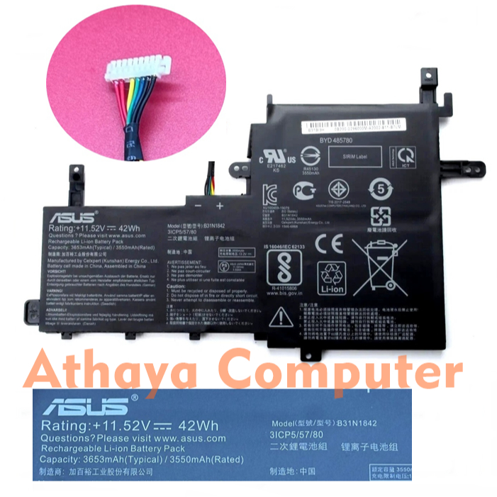Battery Baterai Asus VivoBook Ultra 15 OLED K513 K513EA K513EQ K513EP Original