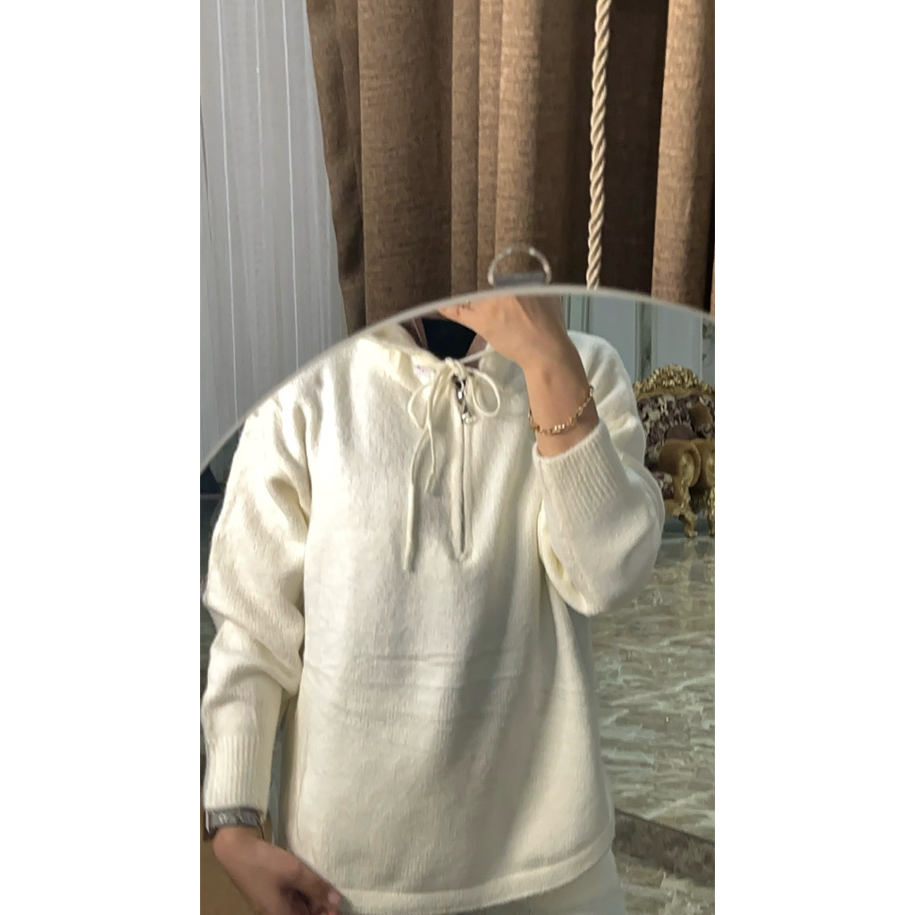 baju set wanita//baju set wanita lengan panjang rajut//hoodie