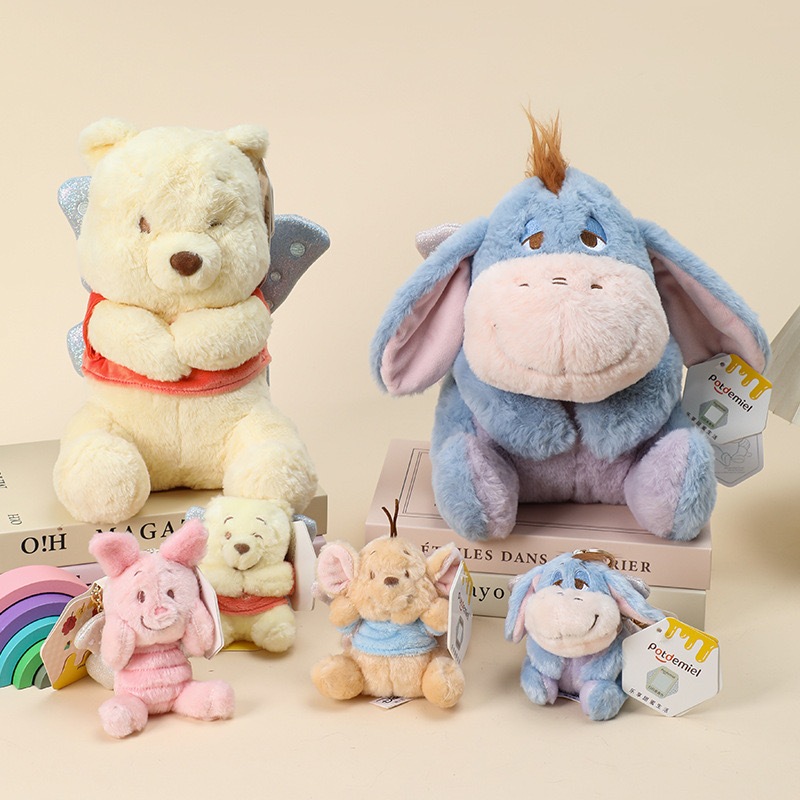 GANTUNGAN KUNCI BONEKA WINNIE THE POOH EEYORE TIGGER PIGLET COLLECTION
