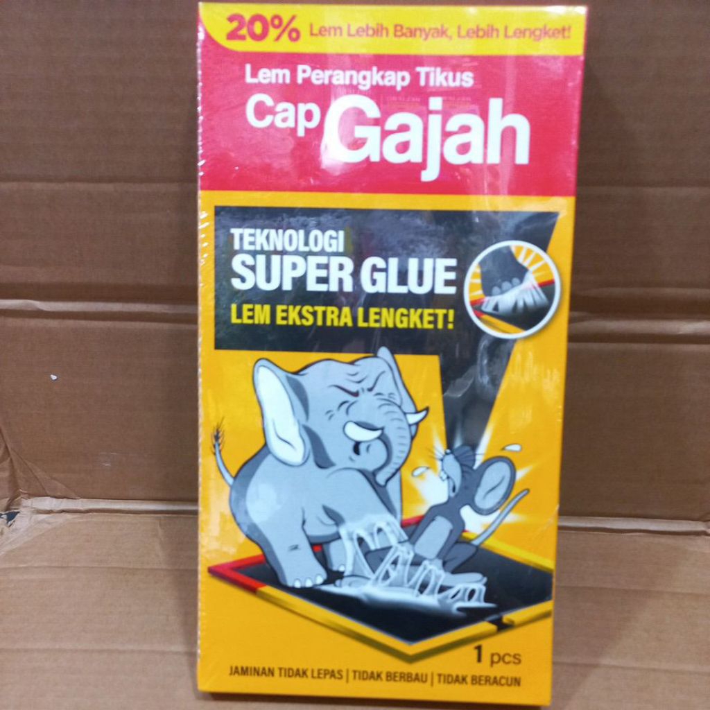 Lem Tikus / Lem Perangkap Tikus cap GAJAH