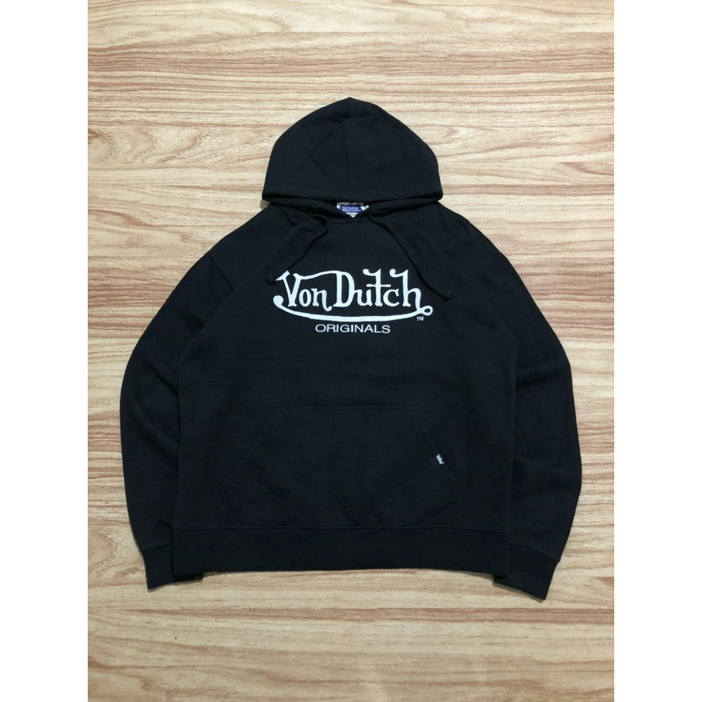 HOODIE EMBROIDERY V0N DUTCH BLACK