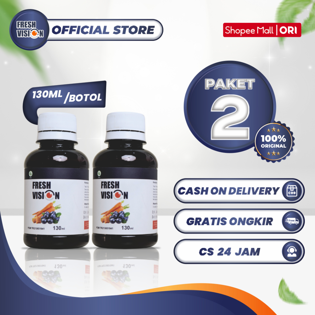 Fresh Vision 130 ml Vitamin Mata Herbal