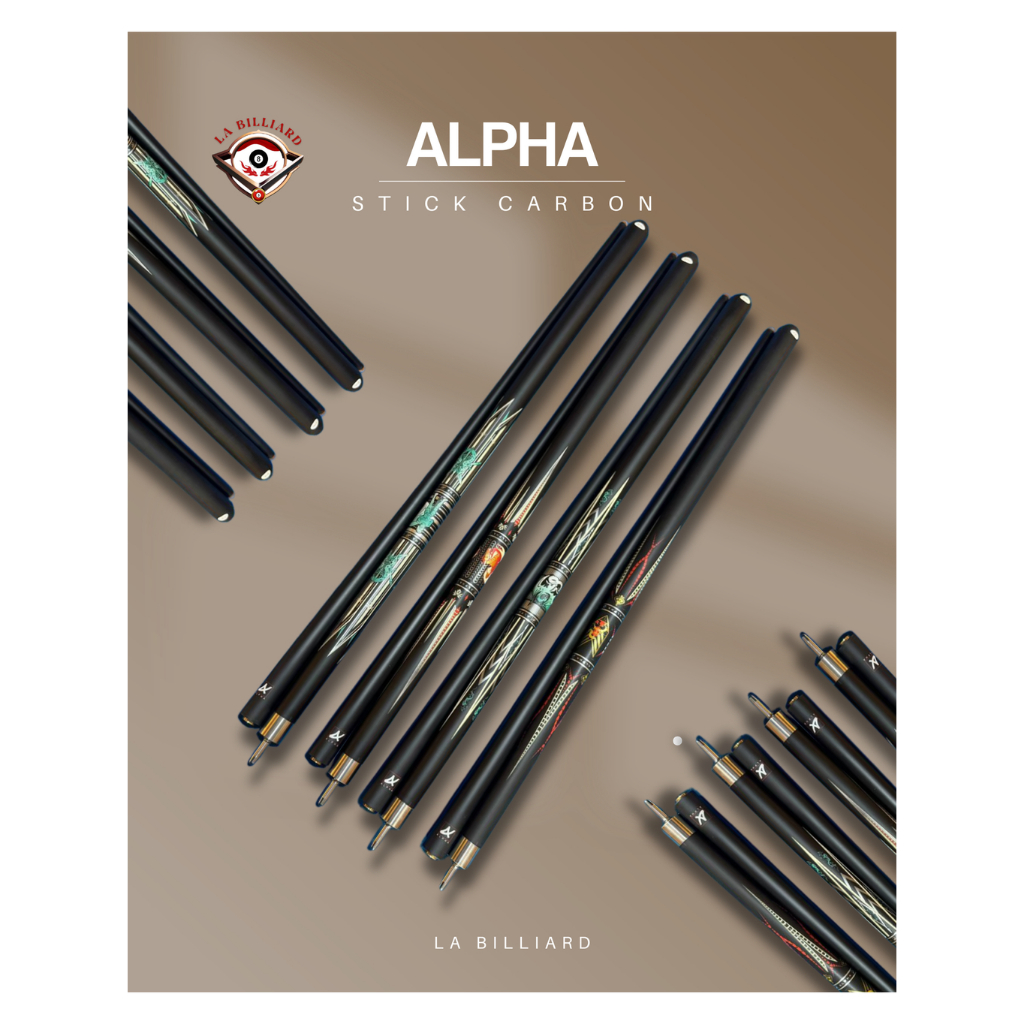 Stick Carbon Alpha | Stick Billiard Carbon | Stik Biliar karbon
