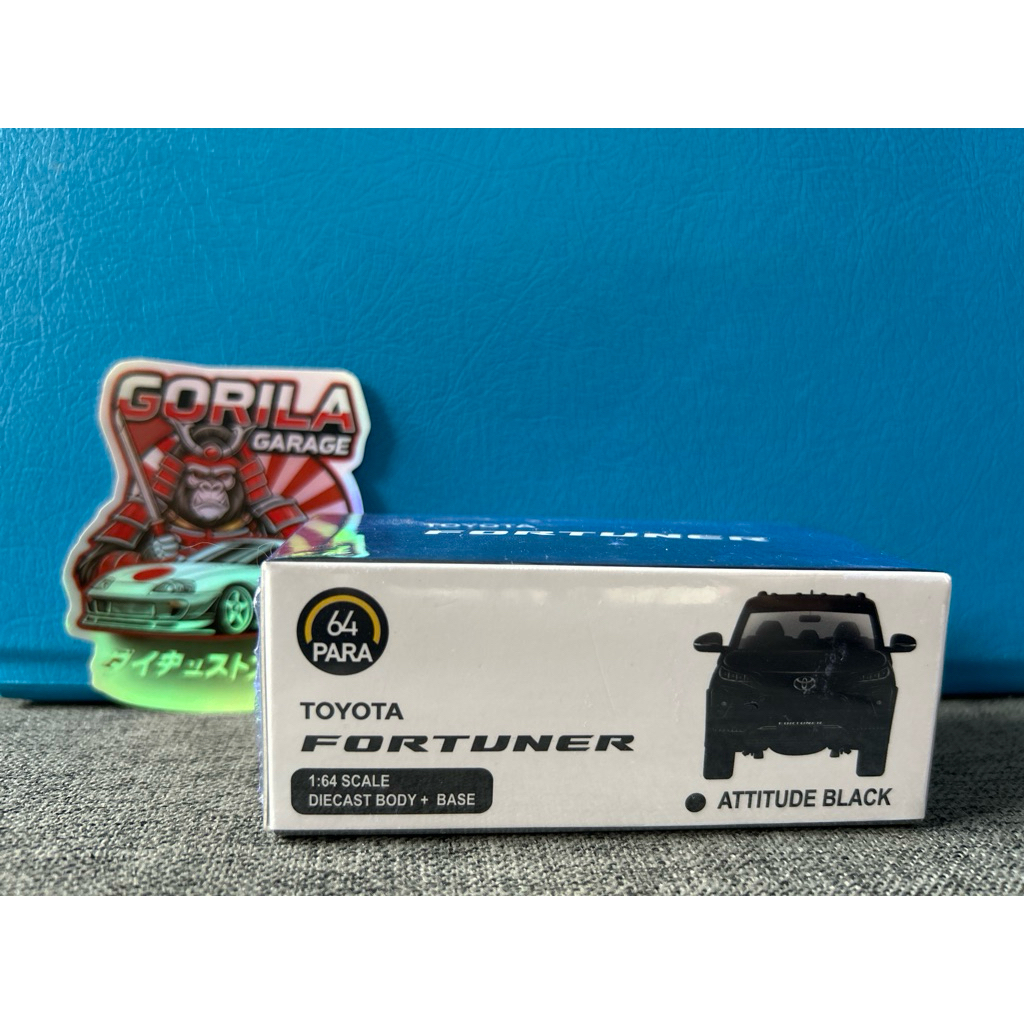 para64 toyota fortuner hitam