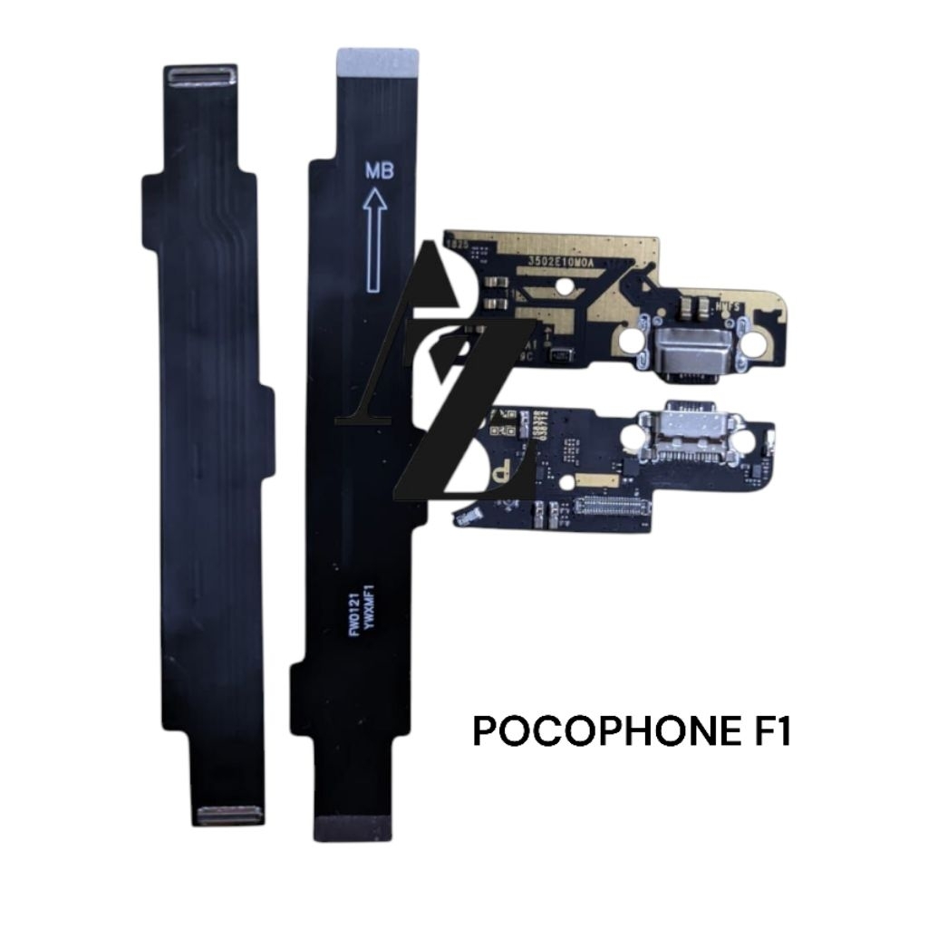 FLEXIBEL CHARGER POCOPHONE F1 PAPAN CAS FULLSET IC + FLEXIBEL BOARD POCOPHONE F1 SATU SET