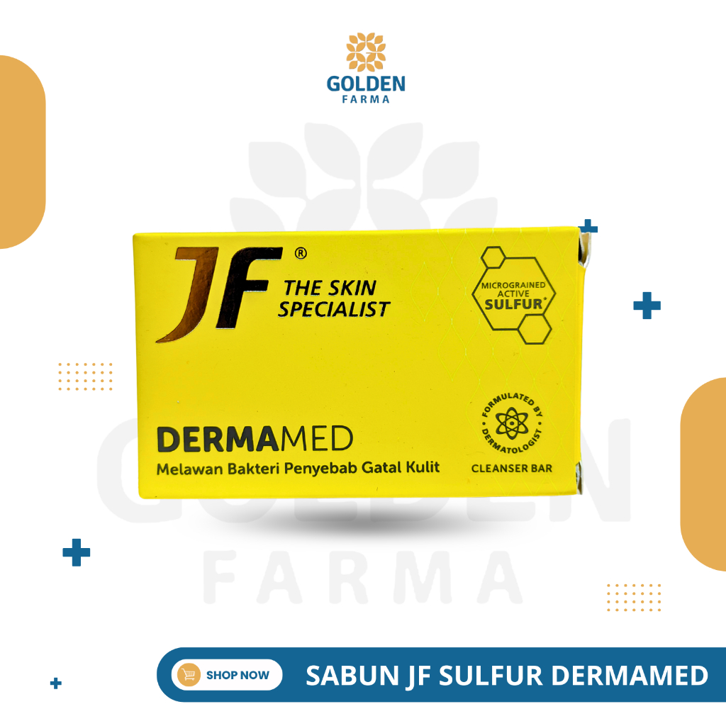 Sabun Jf Sulfur Dermamed Untuk Gatal Jamur Kulit Sabun Penghilang Jerawat Badan Obat Panu Paling Amp