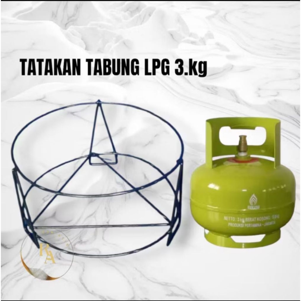 RAK TATAKAN TABUNG LPG 3KG / RAK LPG 3KG BESI TEBAL