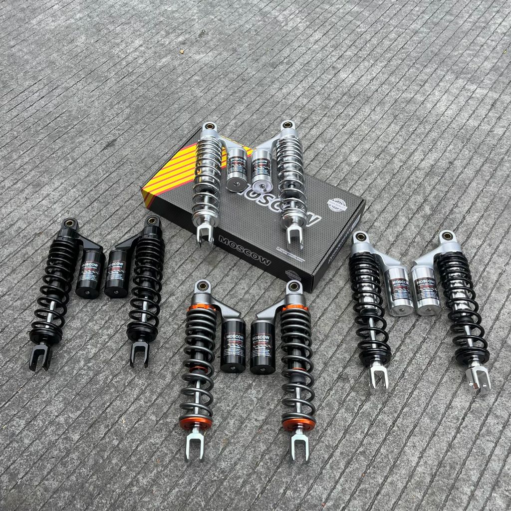 SHOCK BREAKER ORIGINAL MOSCOW 280MM 305MM 320MM 340MMJZQ-47 SHOCK TABUNG ATAS CLICK VARIASI UKURAN  