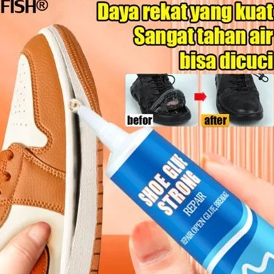 JUE-FISH Lem Sepatu Super Kuat Tahan Air 50 ML