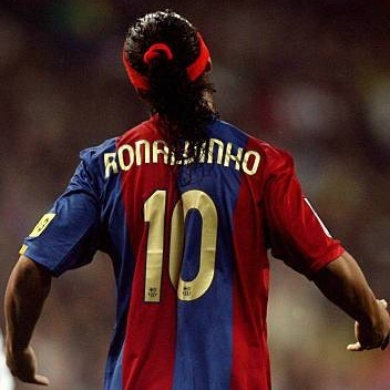 [ NAMESET ] RONALDINHO 10 BARCELONAA HOME AWAY 2006 / 2007