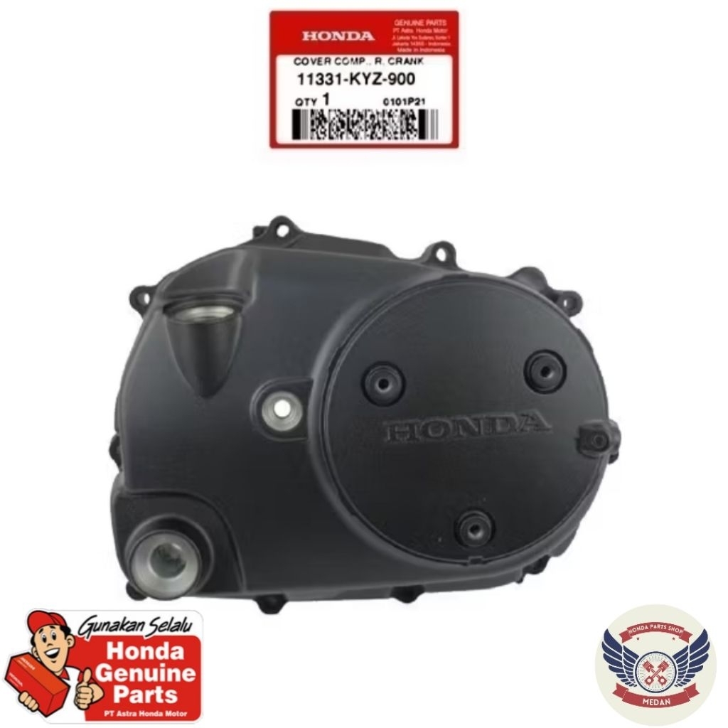 11331KYZ900 Tutup Bak Mesin Kanan Bak Kopling Closs - Supra X 125 Injeksi FI , Supra X 125 Helm In K