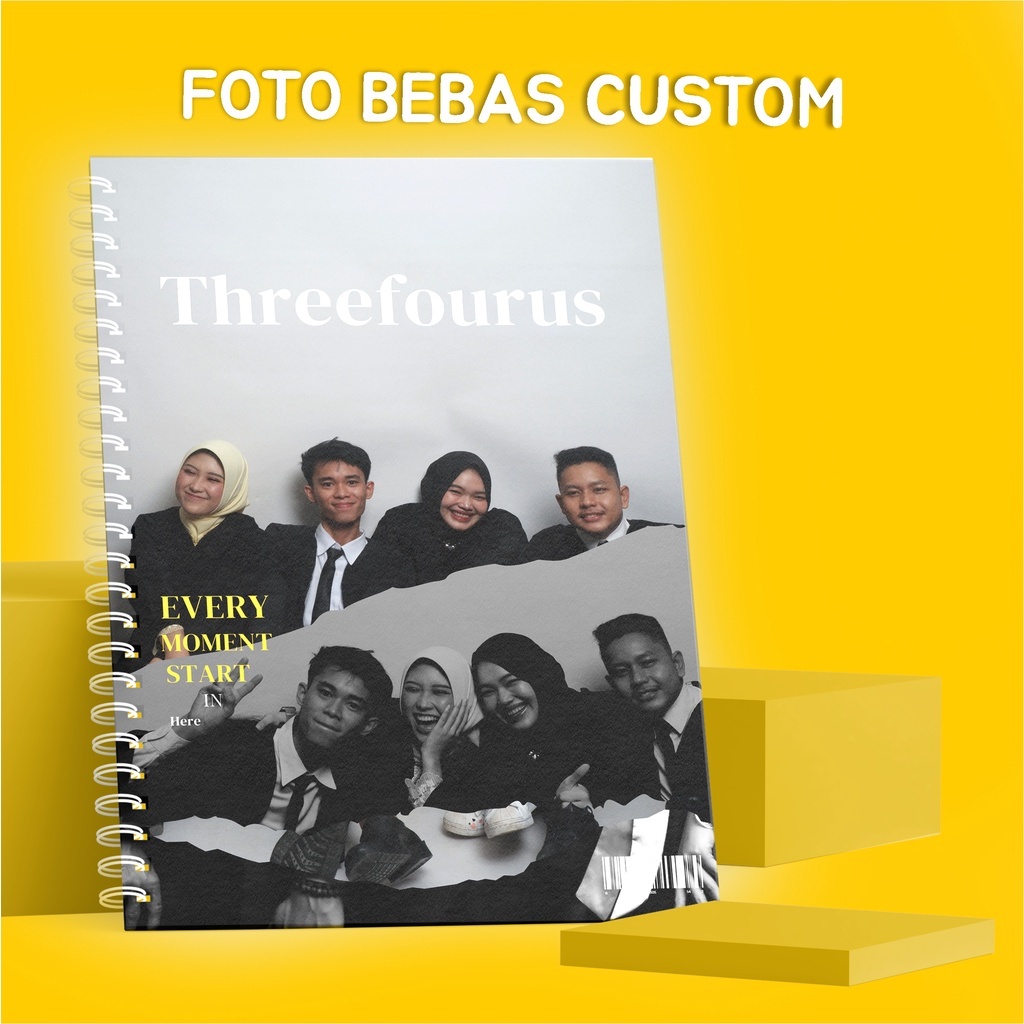CETAK PHOTOBOOK ukuran A4 JILID SPIRAL // ALBUM SEKOLAH // ALBUM FOTO SPIRAL // ALBUM WEDDING // ALB