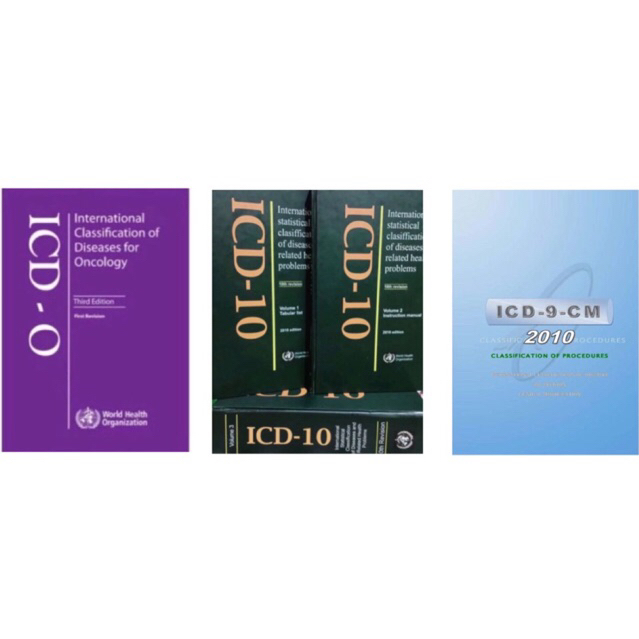 Paket ICD 10 2010 || ICD 9 CM || ICD O