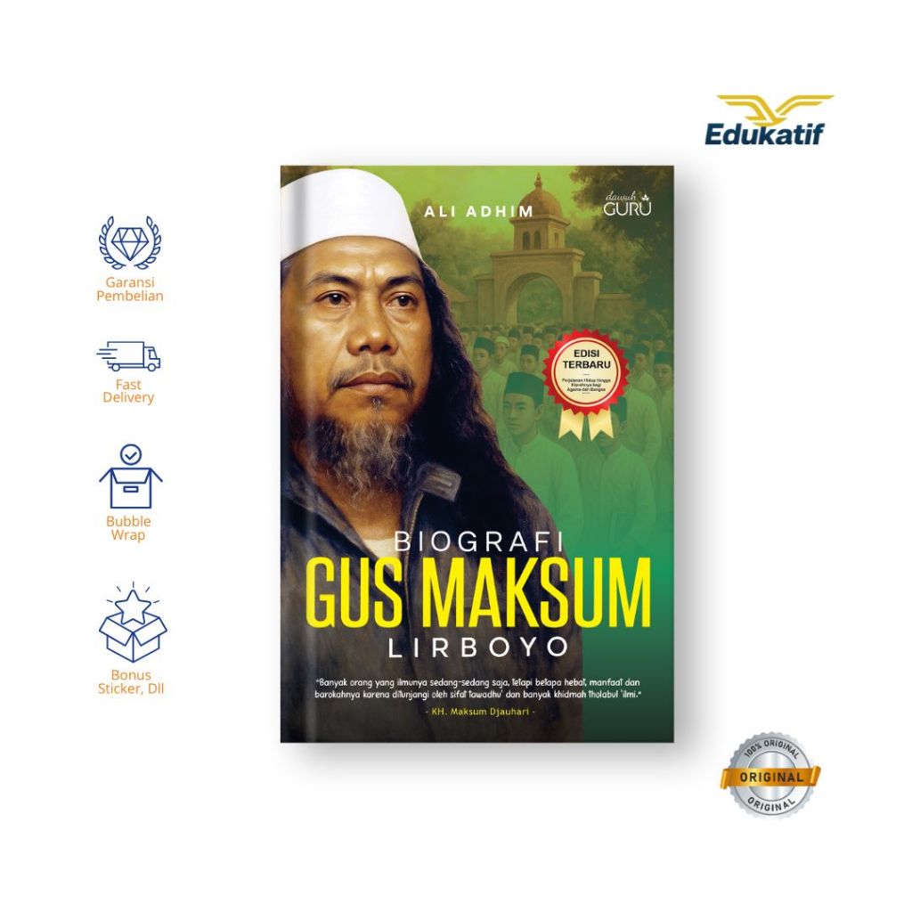 Edukatif I Buku Biografi Gus Maksum Lirboyo I Ali Adhim