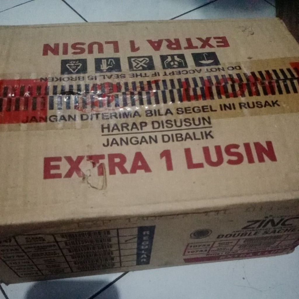 Sampo zinc renteng karton