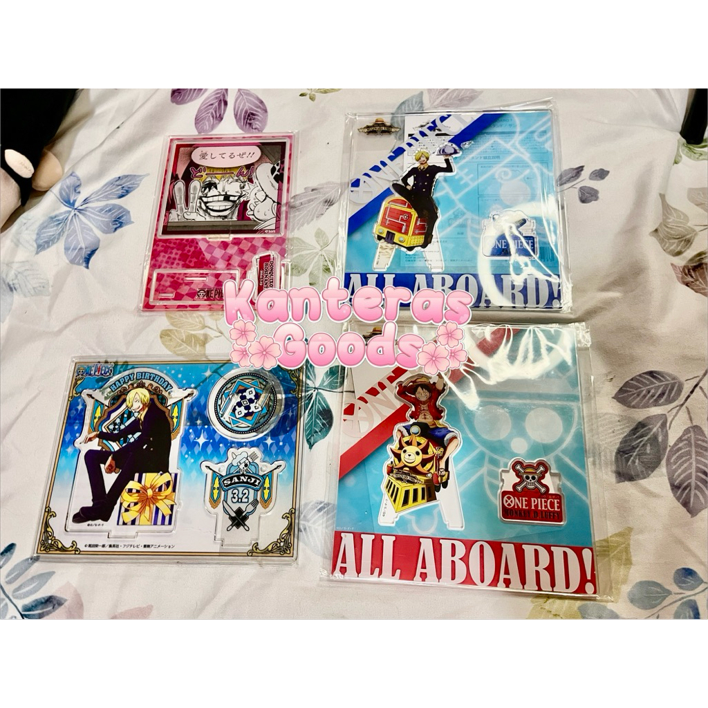 One Piece Official Acrylic Standee Birthday Diorama Jump Shop Luffy Sanji Corazon