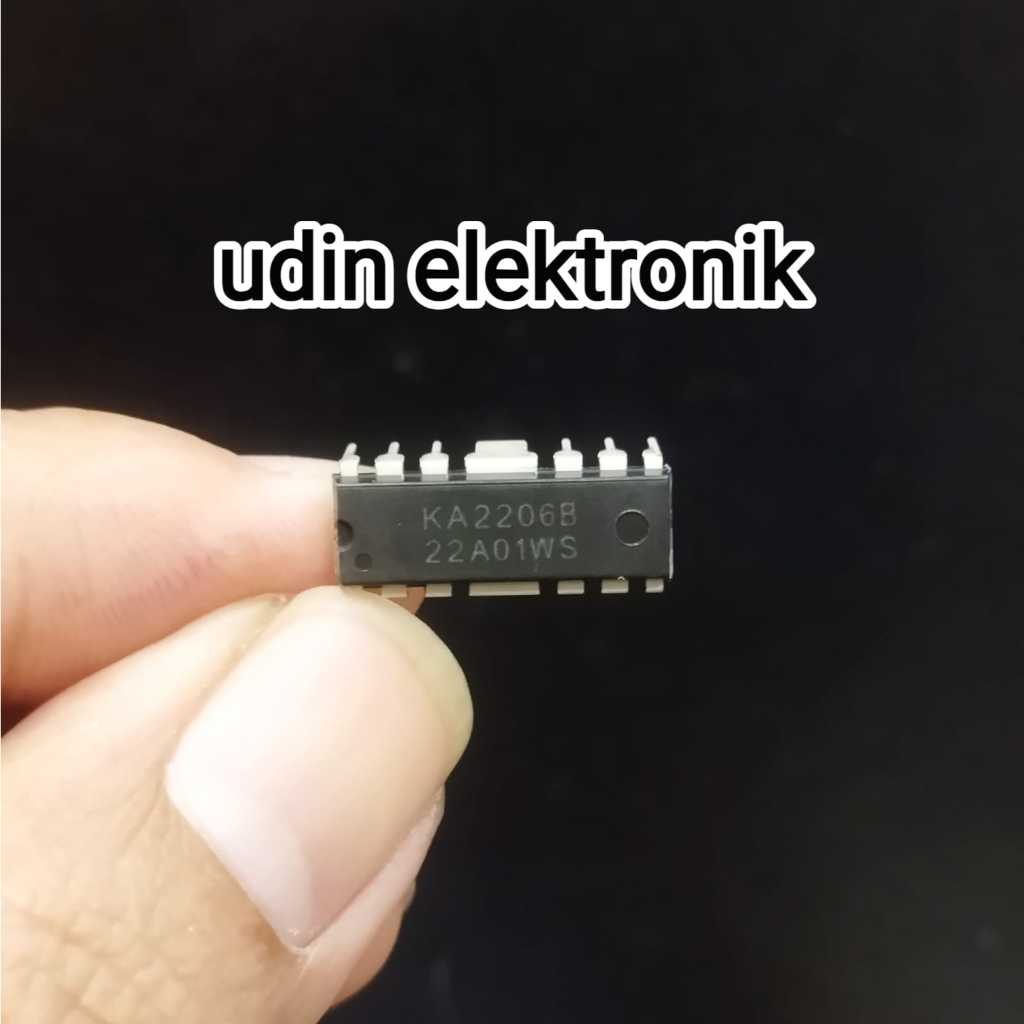 IC DUAL POWER KA2206B KA 2206B 2206 B DIP AUDIO AMPLIFIER