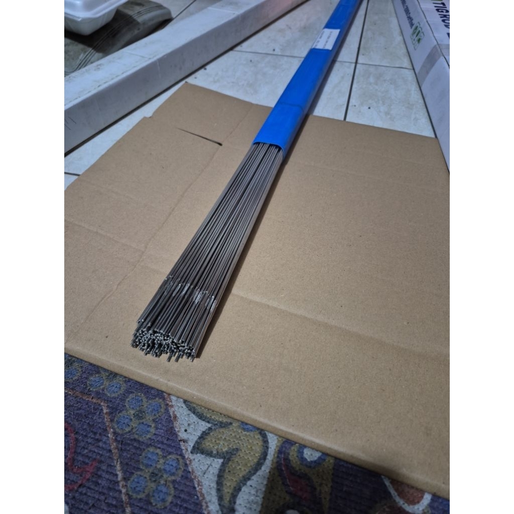 KAWAT LAS TIG ARGON STAINLES ER 308L DIA 3.2mm ECERAN 1KG.
