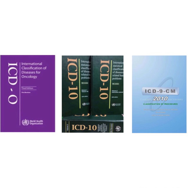 Paket ICD 10 2010 || ICD 9 CM || ICD O