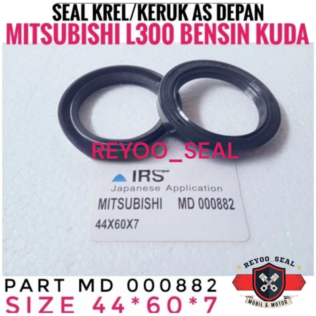 OIL SEAL TIMING COVER SEAL KRUK AS DEPAN MITSUBISHI L300 KUDA DIESEL