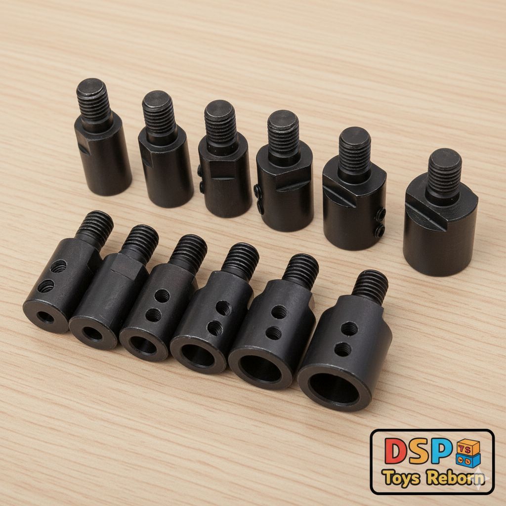 adaptor dinamo konektor gerinda m10 mandrel adapter Chuck