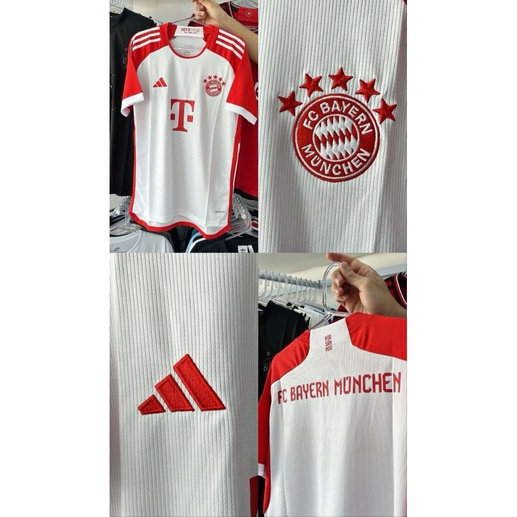 NEW ARRIVAL Jersey FC Bayern Munich Home Putih Merah