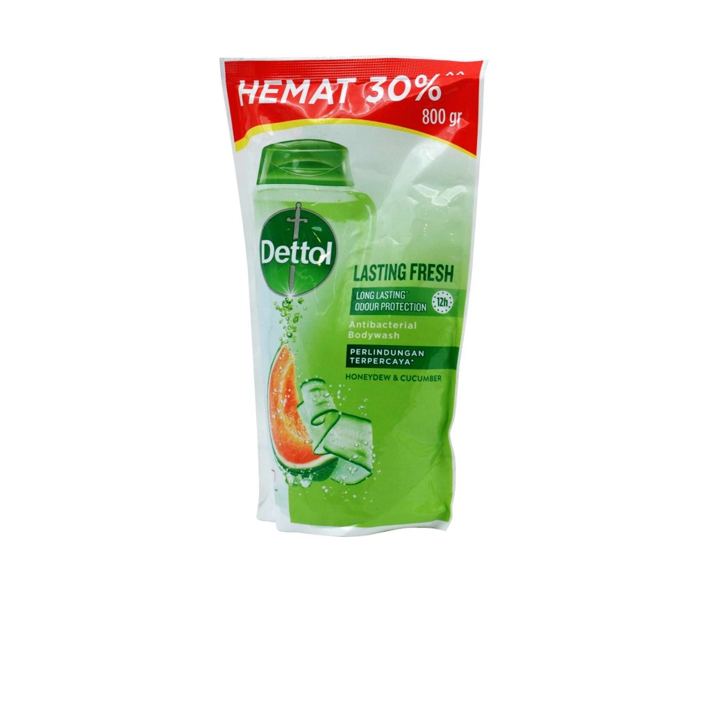 Dettol Body Wash Lasting Fresh Refill 800ml