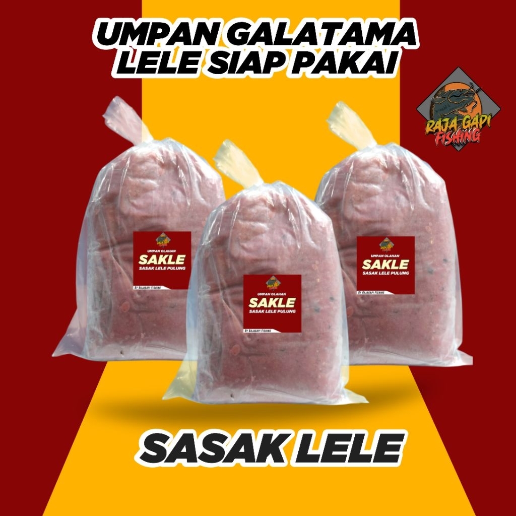 Umpan Gt Lele Siap Pakai Sasak Lele, Sakle