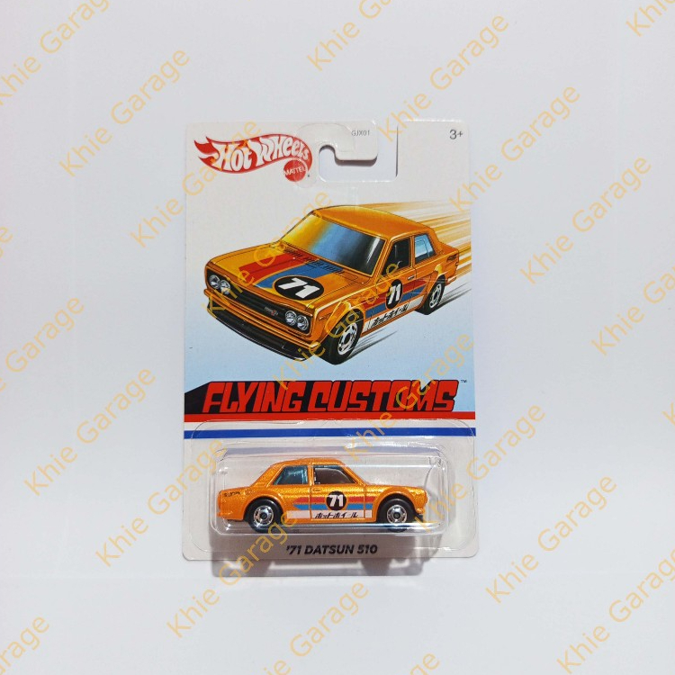 Hotwheels Hot Wheels 71 Datsun Bluebird 510 Orange Yue Loong Sedan Jdm Flying Customs 2020