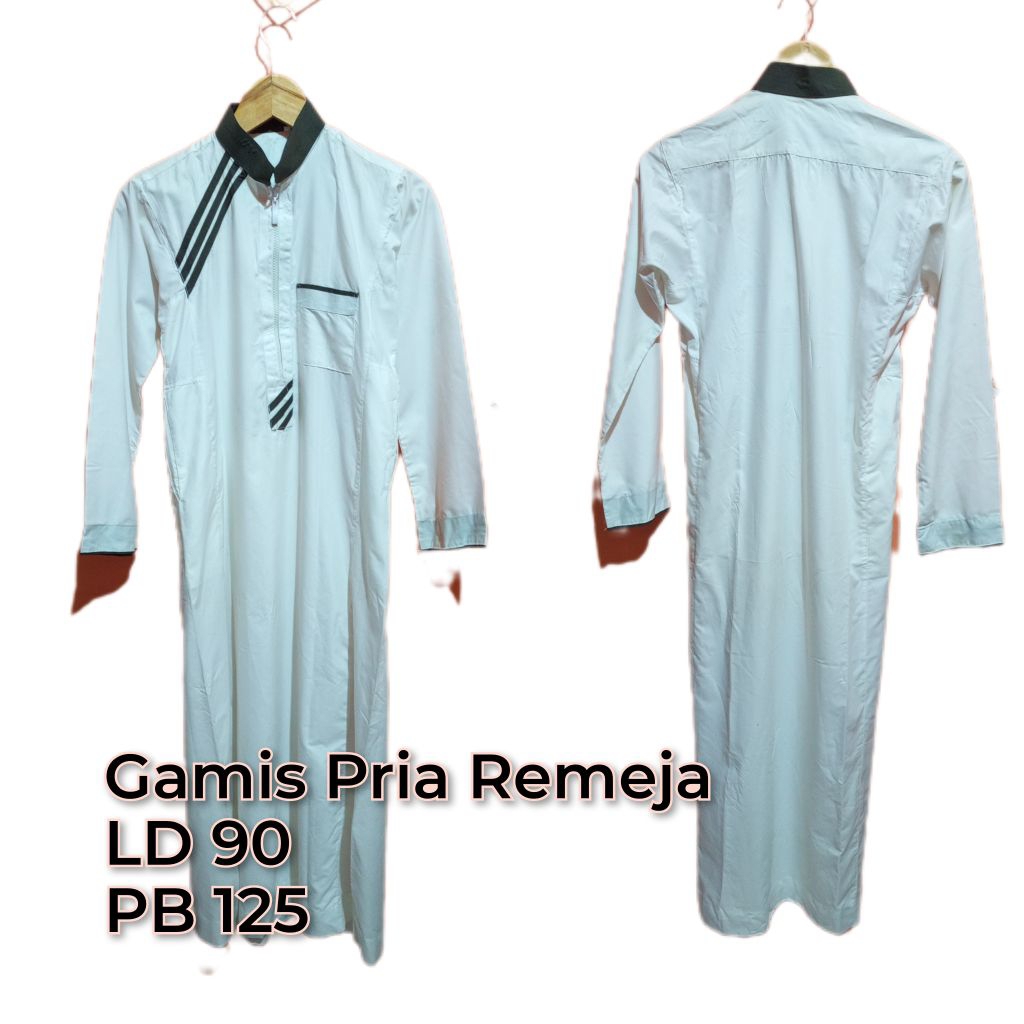 kurta gamis pria anak remaja | pakaian ngaji anak remaja second bekas pakai | preloved gamis