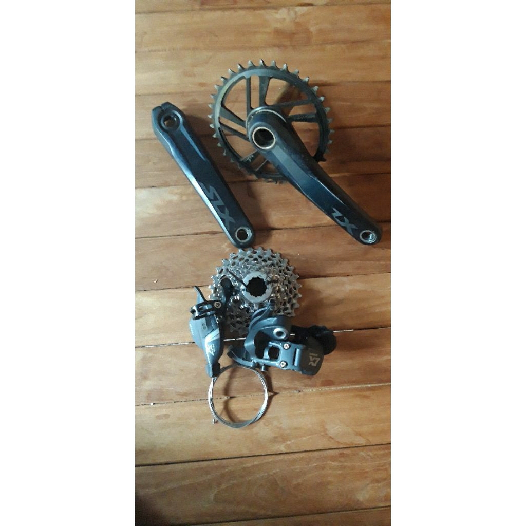 Groupset 10 speed sram X7 Shimano SLX