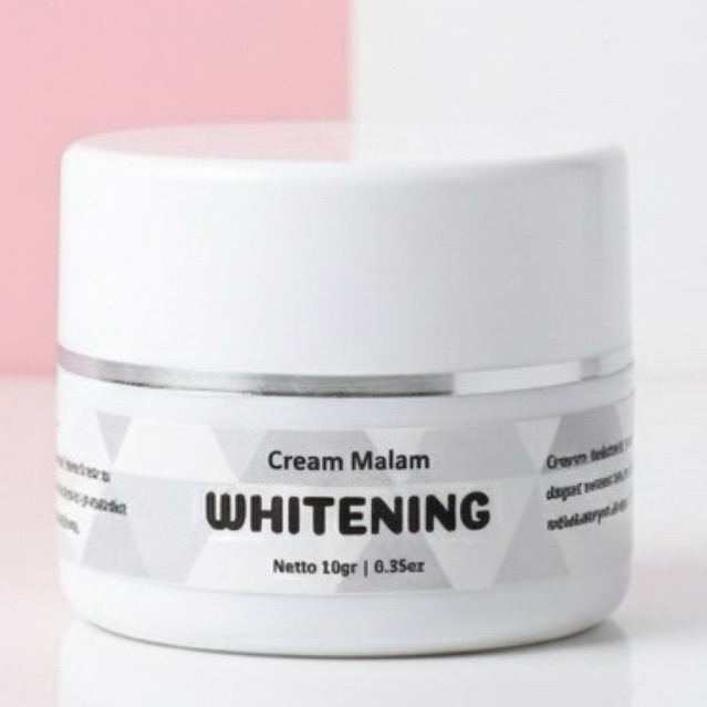 CM WHITENING, cream malam whitening, memutihkan & mencerahkan, untuk kulit norma kusam, CM FLEK, cre