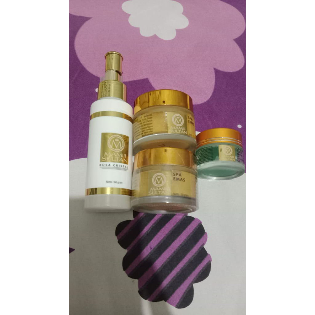 PRELIVED MURAH MAMI SULTAN-PAKET SPA EMAS MAMII SULTAN-PAKET SKINCARE SPA EMAS MAMII SULTAN
