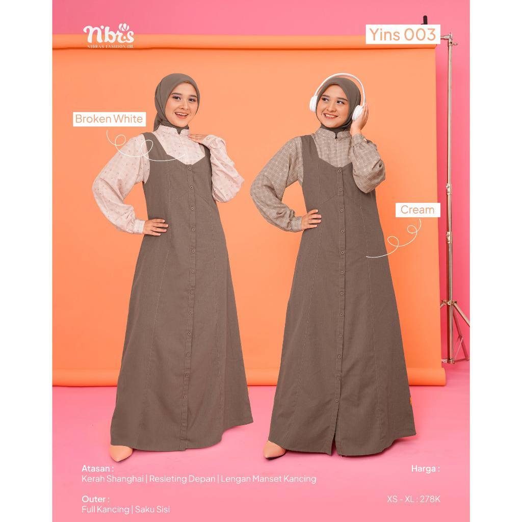 YINS 003 TERBARU BY NIBRAS |Lavixka Print & Rayon Cotton