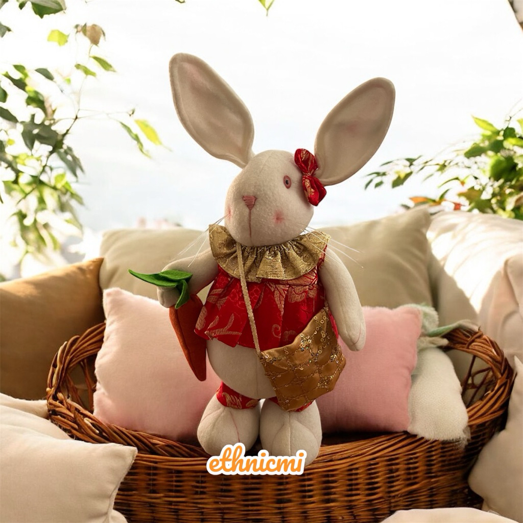 boneka kelinci vintage handmade