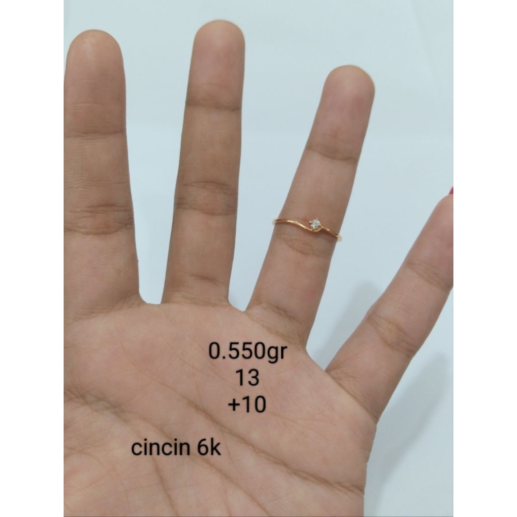 cincin emas 6 karat
