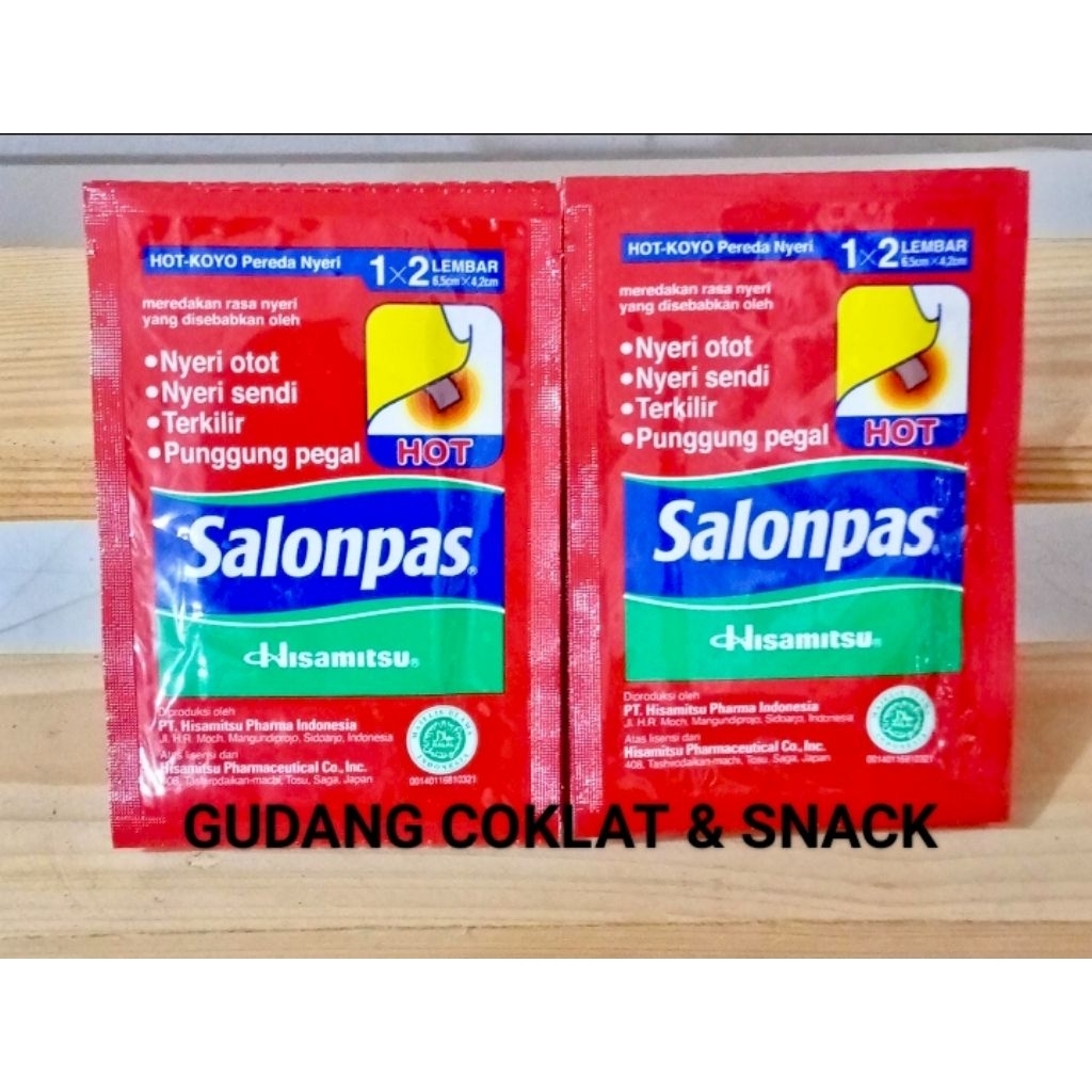 SALONPAS HOT KOYO PEREDA NYERI 1 RENCENG 10 bks