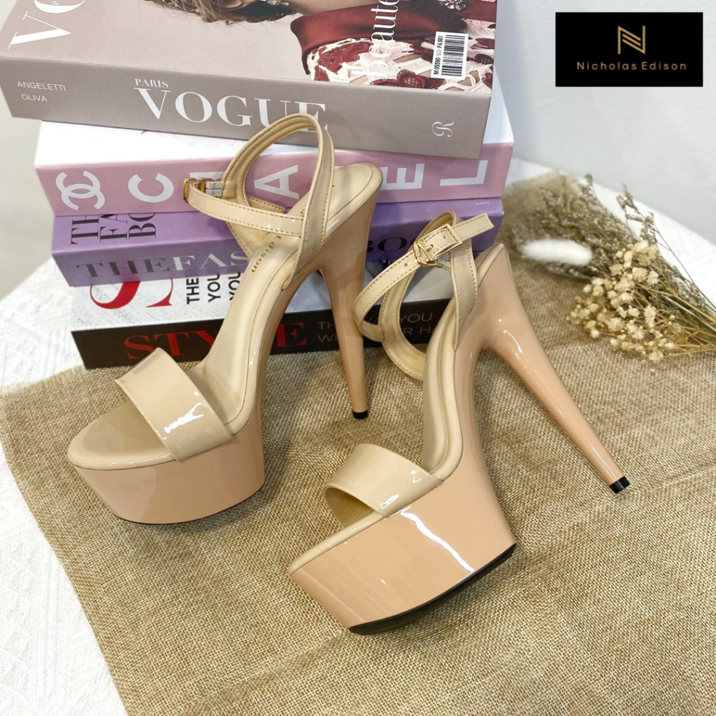 Nicholas Edison Heel Valen Sandal High Heels Platform Pesta